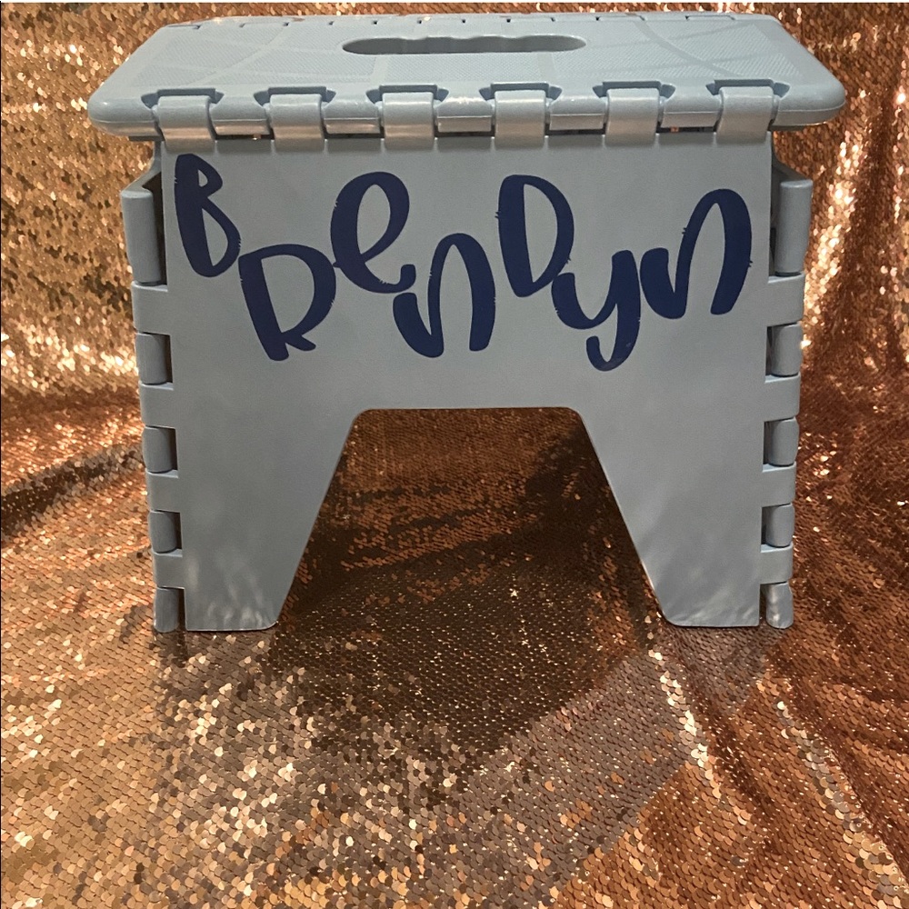Personalized Kids Stepping Stool